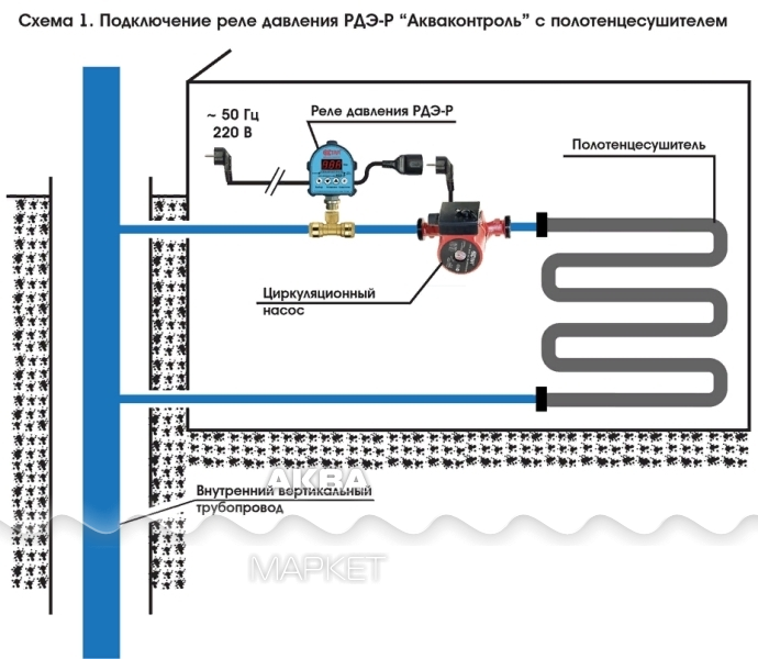 Реле давления belamos pr 10 схема подключения