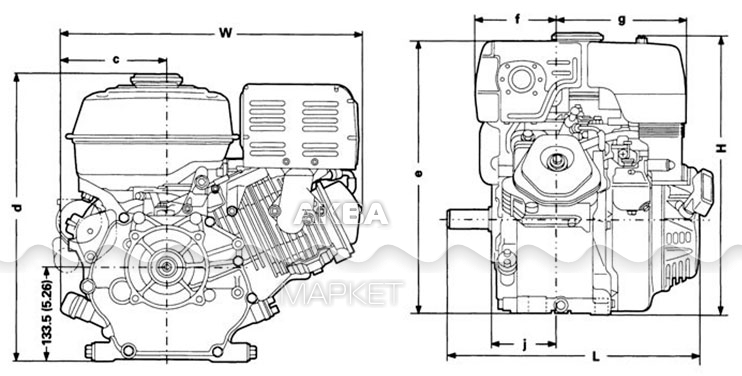 Gx390 honda электрическая схема