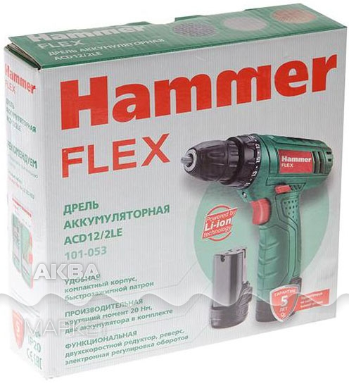 Hammer acd12. Hammer Flex acd12/2le. Аккум.дрель Hammer Flex acd12le 12.0в li-ion 1x1.3Ач 10мм 0-550об/мин 18нм зар.3ч. Акамуляторний дрел Hammer ACD 12c. Hammer Flex acd12 /2le аккумулятор.