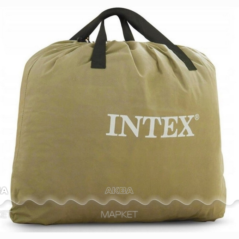 Intex fast fill матрас